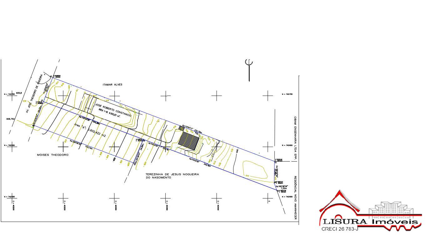 Terreno à venda, 8600m² - Foto 1