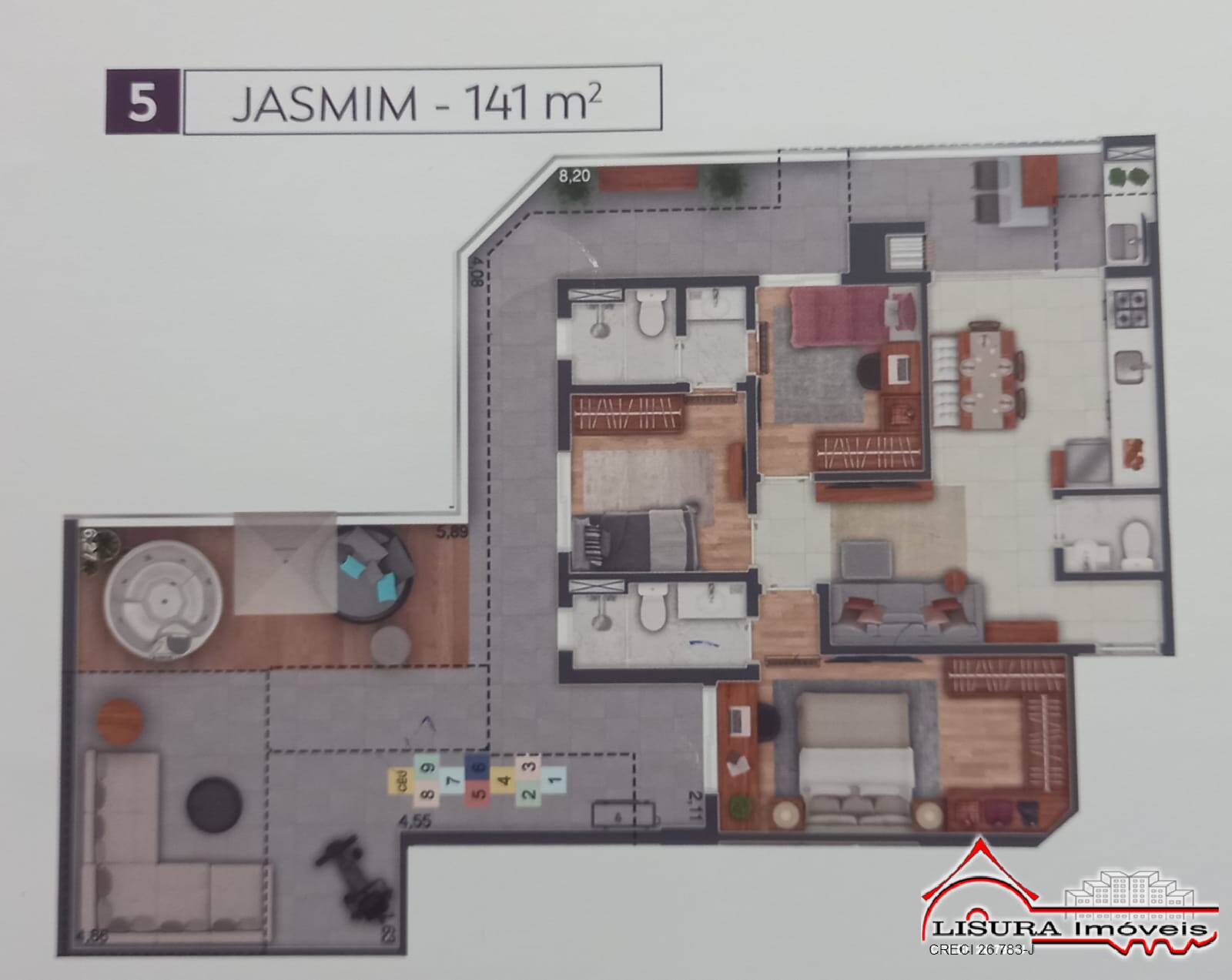 Apartamento à venda com 3 quartos, 143m² - Foto 14