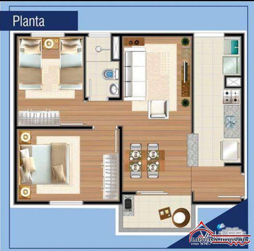 Apartamento à venda com 2 quartos, 56m² - Foto 6