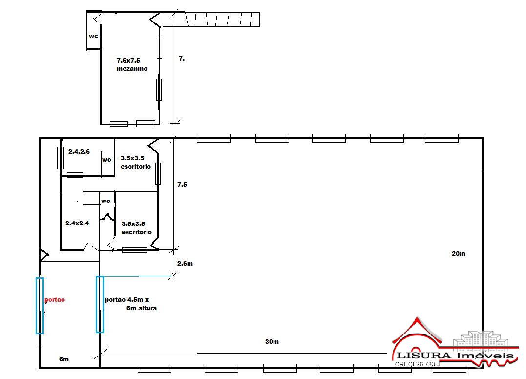 Depósito-Galpão-Armazém para alugar, 650m² - Foto 4