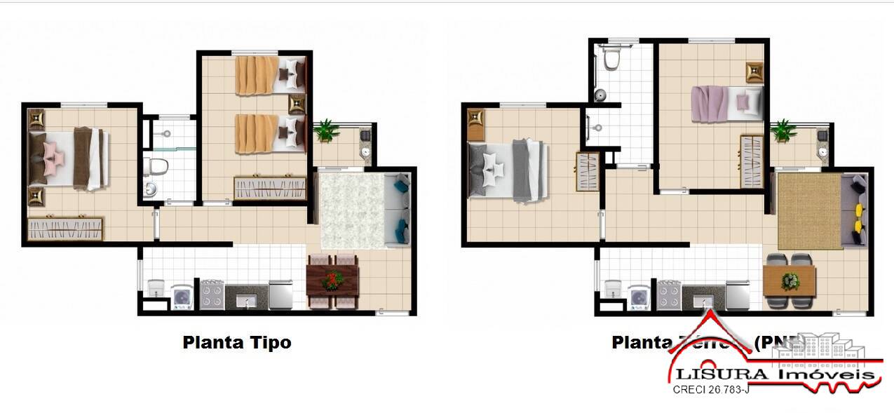 Apartamento à venda com 2 quartos, 50m² - Foto 30