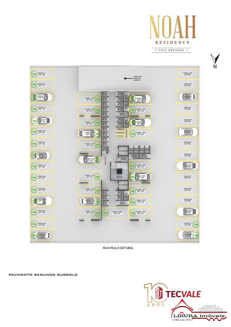 Apartamento à venda com 2 quartos, 76m² - Foto 36