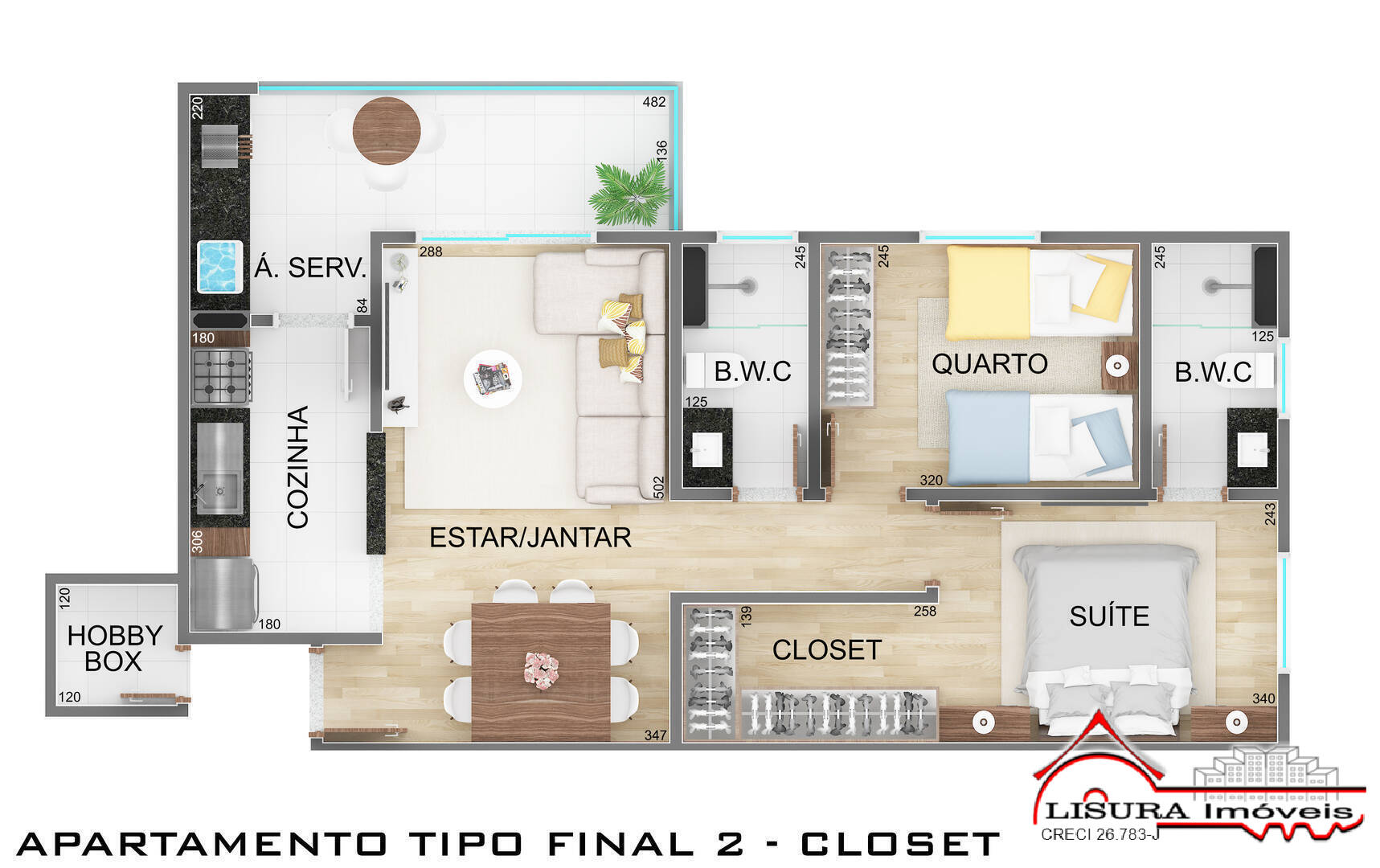 Apartamento à venda com 2 quartos, 66m² - Foto 22